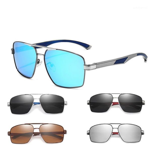 

sunglasses men's classic polarized sports driving fishing running anti-glare protects eyes eyewear gafas de sol, White;black