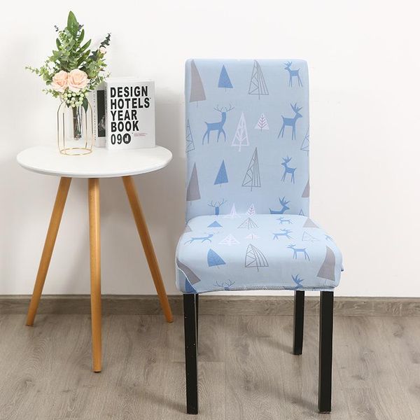 

chair covers modern simplicity printed cover soft stretch fabric for dining room kitchen home office spandex seat case