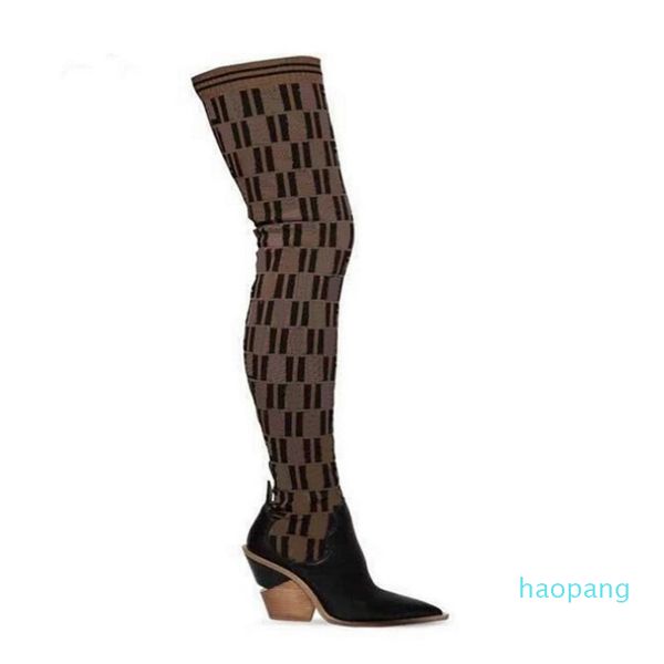 

designer women boots fashion woman leather short autumn winter ankle, Black