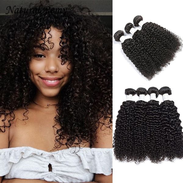 

kinky curly 12a 100% peruvian human hair 3 bundles natural color 10-30inch, Black