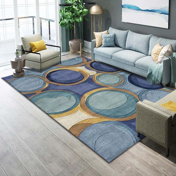 

style geometric floral decoration colorful carpet rug living room wood floor non-slip antifouling for bedroom parlor carpets