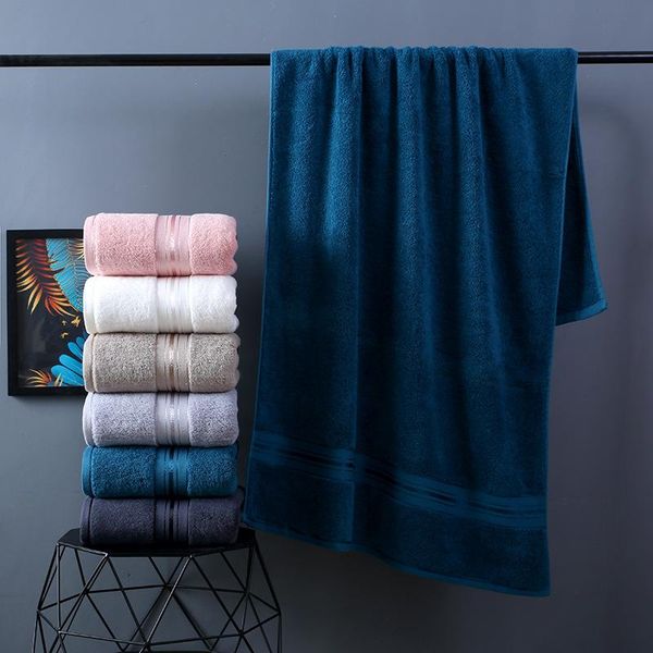 

towel bath 70*150cm pure cotton larger thicker solid ultra absorbant for adults bathroom soft luxury towels el & spa quality