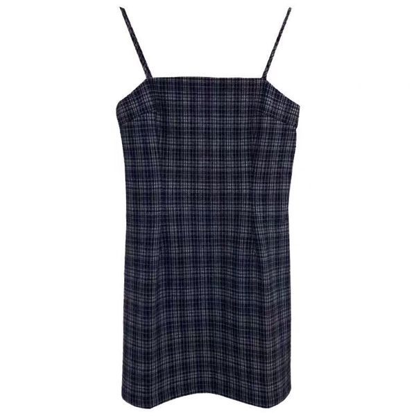

casual dresses womens sleeveless square neck short black mini dress, Black;gray