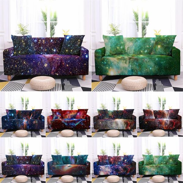 

chair covers outer space galaxy elastic sofa cover for living room modern sectional corner slipcovers couch protector