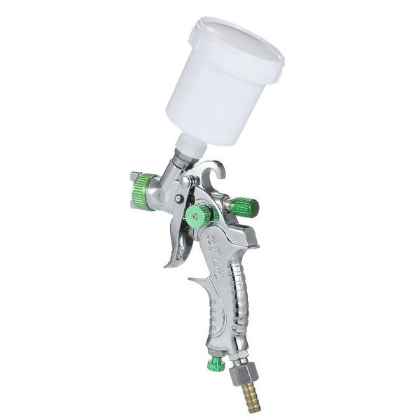 

professional spray guns te2006 gravity feed air gun mini sprayer paint with 100ml cup 1.0mm nozzle for painting car furniture wall