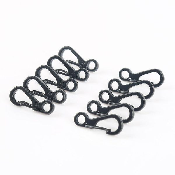 

cords, slings and webbing 10pcs carabiner backpack strap clip kit sf carabineer hook outdoor bushcraft hang camping accessories