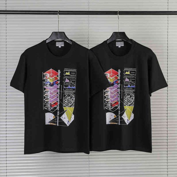 

2021 summer cavempt street fashion hip hop streetwear pure cotton t shirt round neck short sleeve men women 1:1 g1207, White;black