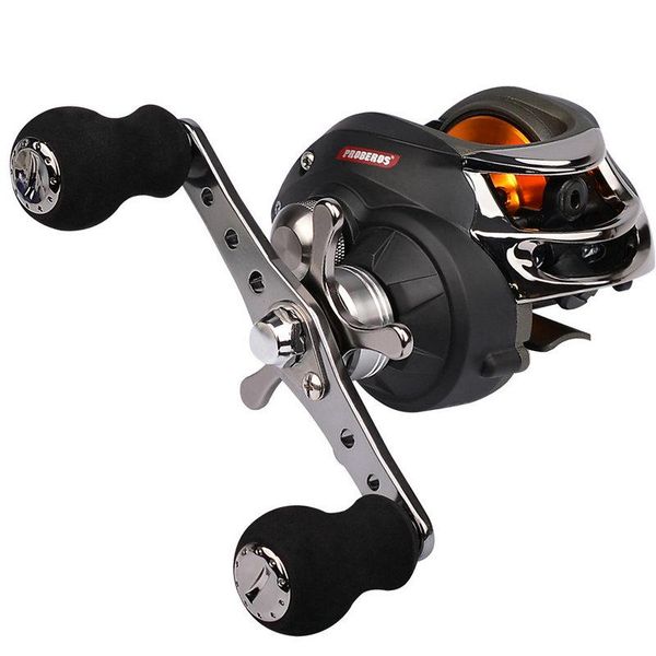 

baitcasting reels 10 bearings baitcast bait casting 6:3:1right/left fishing wheel for saltwater metal spool 6 gear centrifugal brakes