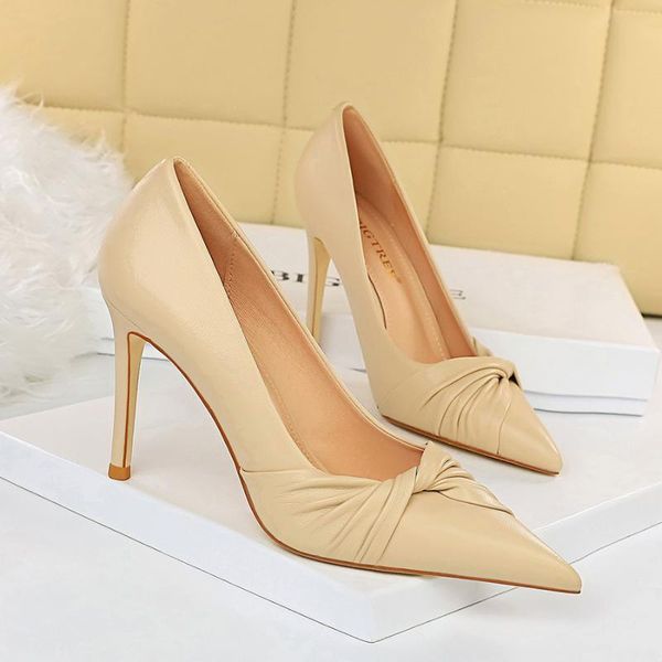 

asakuchi pointed high heels sweet women's pumps woman platform mary jane women party shoes ladies footwear large size 34-43 dress, Black