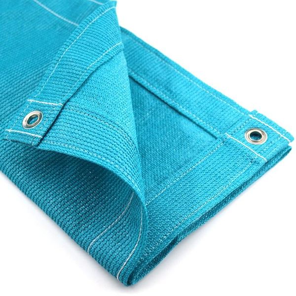 

hi-quality thicken lake blue sunshade net balcony terrace safety privacy nets garden fence netting cloth anti-uv sun shade