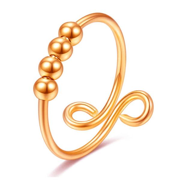 

wedding rings 2021 fashion charm jewelry stainless steel couple vintage titanium bride for women bague femme, Slivery;golden