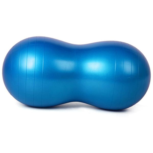 

peanut yoga ball, pvc material large shapes fitness equipment explosion burst resistant gym ball balls