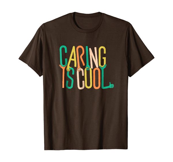 

Caring Is Cool T-Shirt, Mainly pictures