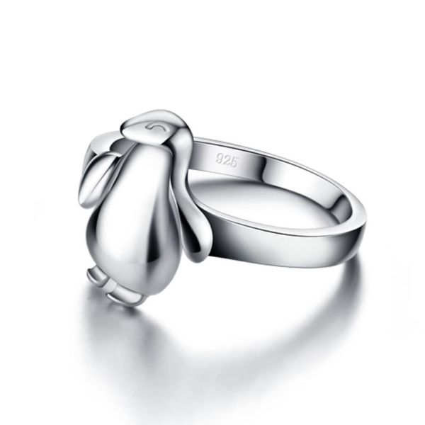 

fashion 925 sterling silver jewelry clear cubic animal motifs rings women ring luxury wholesale cluster, Golden;silver