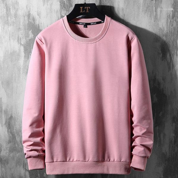 

men's hoodies & sweatshirts solid color men brand sweatshirt plus size mens fashion wear loose clothing pullover hip hop 13, Black