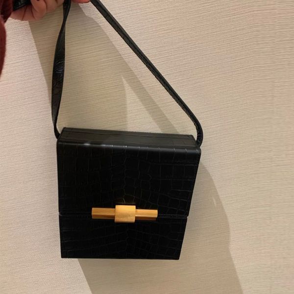 

design handbag new box bag in 2020, Red;black