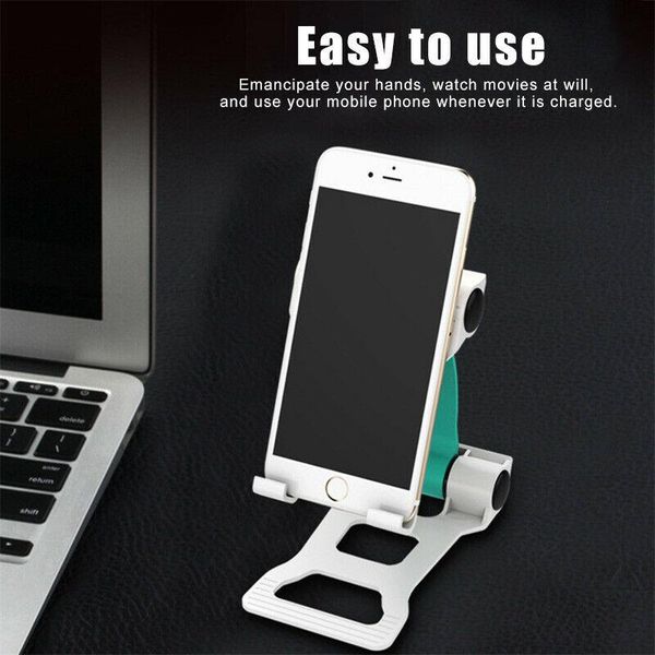 

multi-color abs deskanti-skid bracket sports car mobile phone adjustable folding tablet universal cell mounts & holders