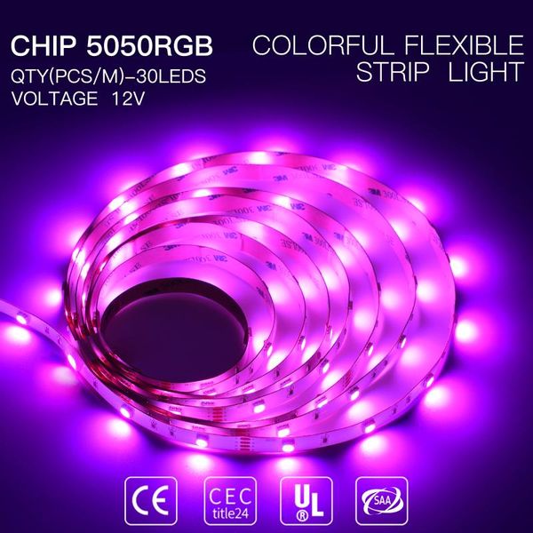 

strips led strip light smd dc12v flexible ip68 lamp tape rgb 1m 2m 3m 4m 5m tv deskscreen backlight