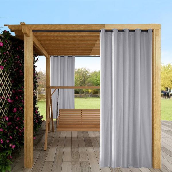 

outdoor curtains waterproof sunlight blackout curtain for patio porch pergola covered terrace gazebo dock beach house & drapes