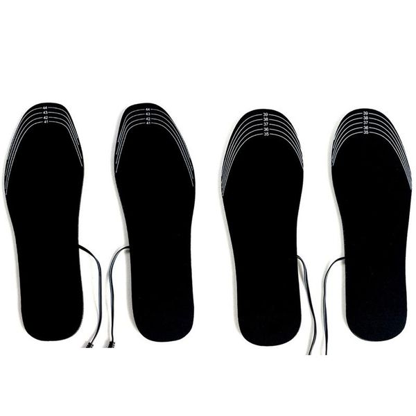 

carpets usb heated shoe insoles feet warm sock pad mat electrically heating washable thermal