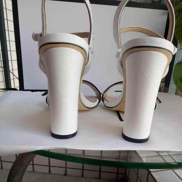 

designer chunky luxury high heel sandals white black casual for women lady girls ladies wedding beach outdoor party leather loafers