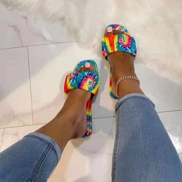 

slippers summer 2021 casual home durable sandals african style fold ieather outdoor wild beach non-slip women flat size36-43, Black