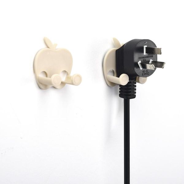 

other home decor 5pcs creative gluing wall outlet power cord storage rack plug kitchen holder hanger organizer multifunctional
