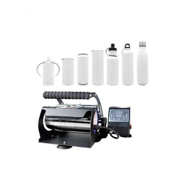 

sublimation machines heat transfer press for 20oz straight tumbler mugs 110v thermal transfers new arrive a11