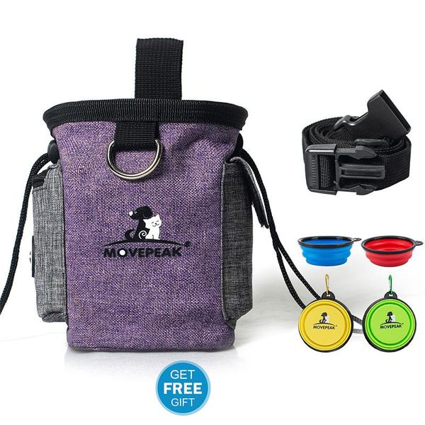 

in 1 puppy and dog training essential kit treat pouch bag collapsible bowl set car seat covers