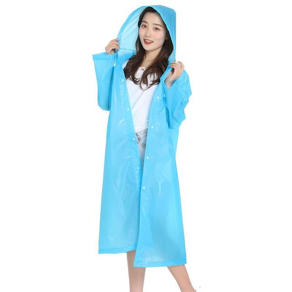 

raincoats 1pcs waterproof rainwear suit raincoat transparent ladies rain coat women windproof poncho clear for camping hoodie