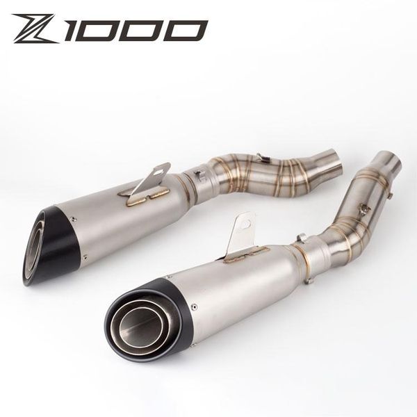 

motorcycle exhaust system modified pipe muffler z1000 2010-2021 z1000sx z1000r