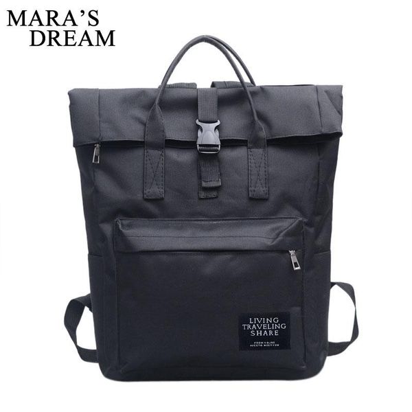 

duffel bags mara's dream women travel bag multifunction canvas large capacity students casual simple solid color backpack
