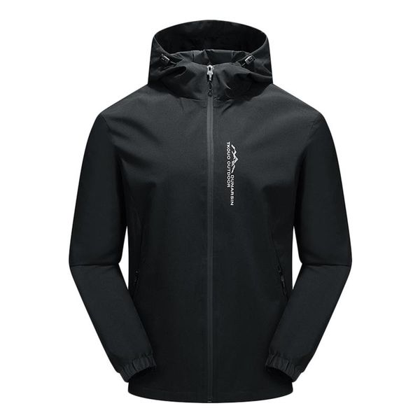 

men's jackets 2021 winter autumn mens jacket zipper outerwear waterproof windproof fashion sports man coat men clothing streetwear, Black;brown