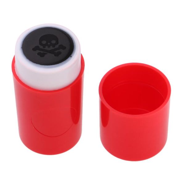 

golf balls 2pcs colorfast quick-dry ball stamper marker impression seal skull