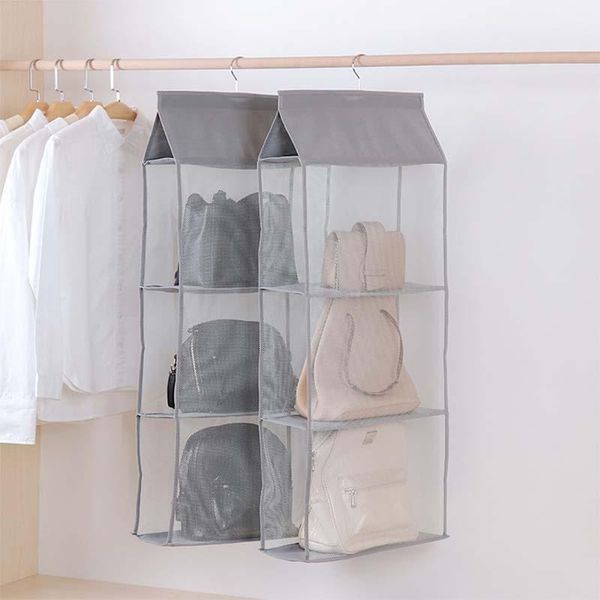 

storage boxes & bins backpack bags closet door back shoe bag rack hangers home organization supplies handbag hanging holder organizer