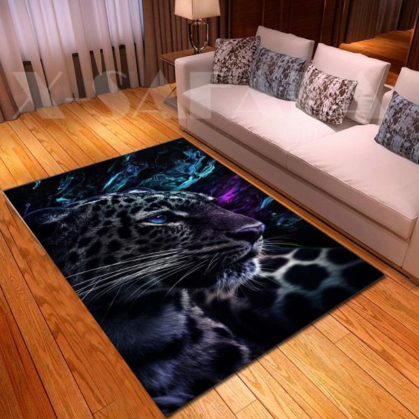 

carpets the king tiger skin flower 3d printed living room bedroom large area carpet kids play floor mat child game rug-11