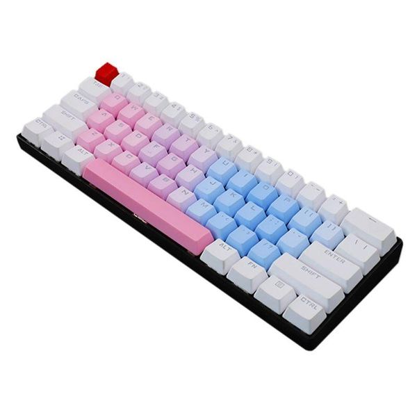 

pbt 35 keys oem double s backlit keycaps for cherry mechanical keyboard keyboards