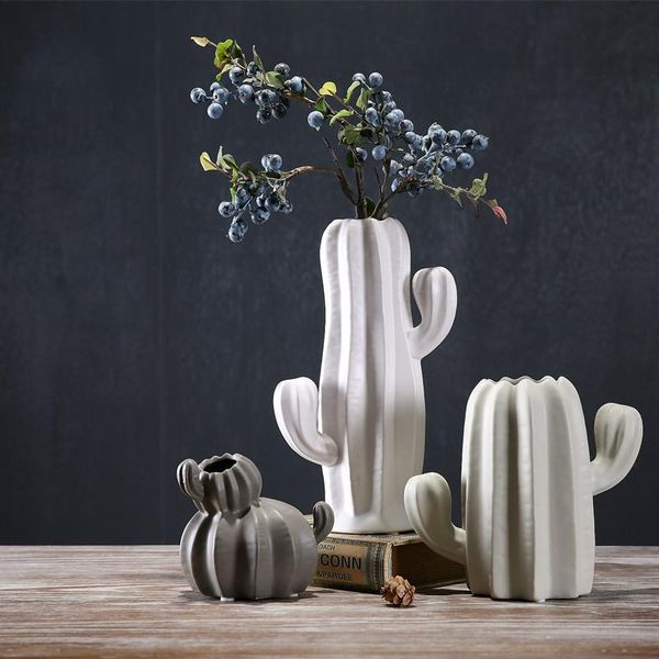 

vases mini vase cactus small bottle personalized creative office desk light cute