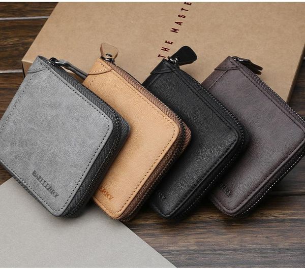 

wallets men's wallet short zipper driver's license coin purse card holder 2021 student, Red;black