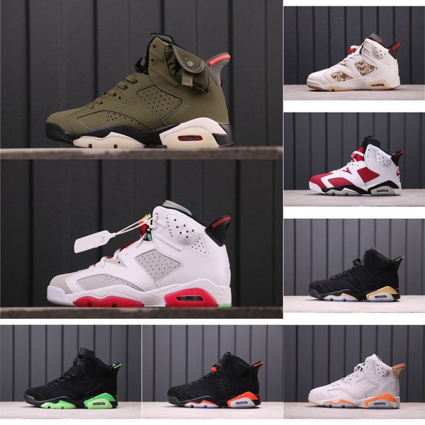 

with box vi 6s travis scotts british khaki basketball shoes olive psgs dmp black infrared electric green smoke grey quai 54 tinker ajs6 snea