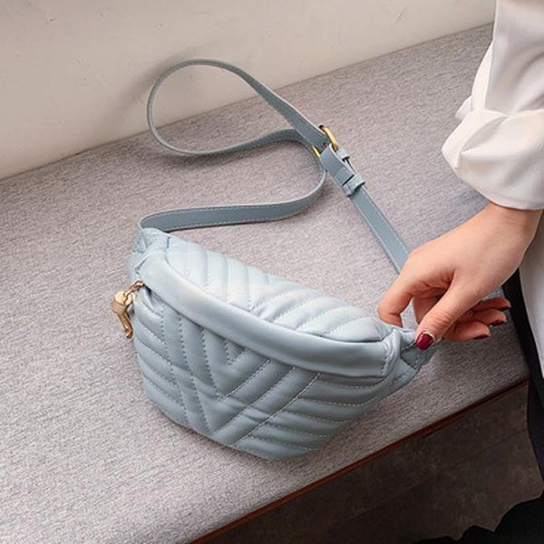 

women's casual chest bag phone wallet 2021 pu waist tassel zipper holiday bags