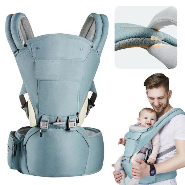 

carriers, slings & backpacks 6 in 1 baby wrap carrier with hip seat windproof cap bite towel as well convertible backpack cotton sling infan
