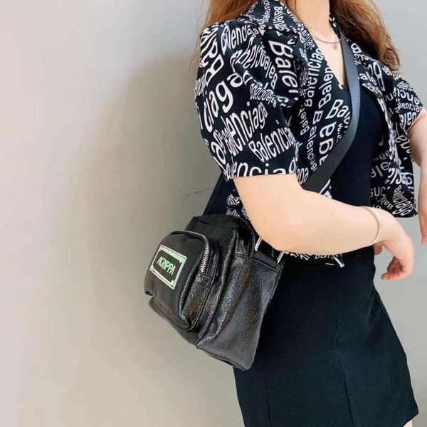 

evening bags women's bag trend strap satchel pu fashionable printed shoulder broadband multi-layer large capacity