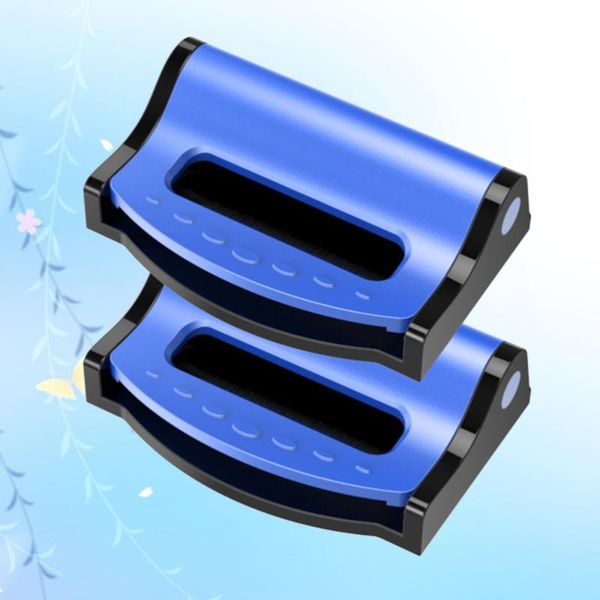 

safety belts & accessories 2pcs universal car seat belt retainer clip fit for 53mm belt(random color)
