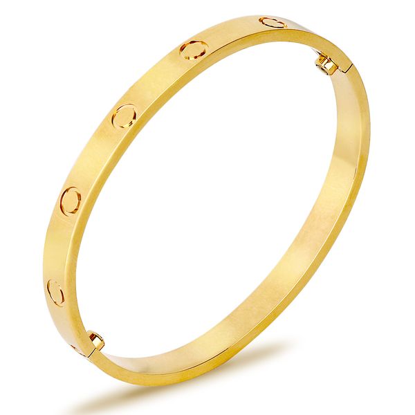 

women love cuff bangle bracelet titanium steel for gift with screwdriver bracelet for valentines wedding 201211, Black