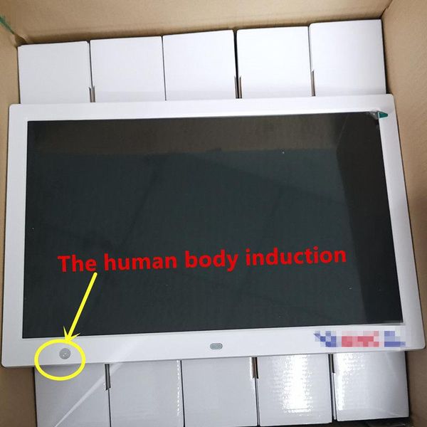 

digital po frames po human body induction sensors 15.4 inch led backlight hd 1280*800 frame electronic picture music video