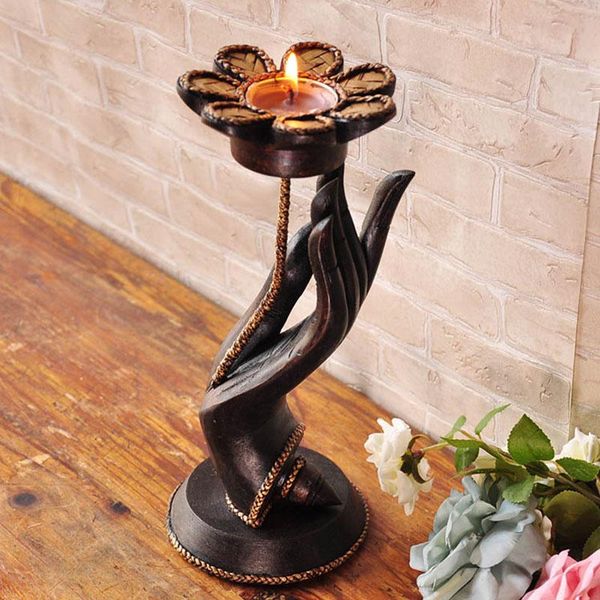 

candle holders wooden candlestick vintage european home decoration accessories modern living deciracion nordica hogar house decor bd50ch
