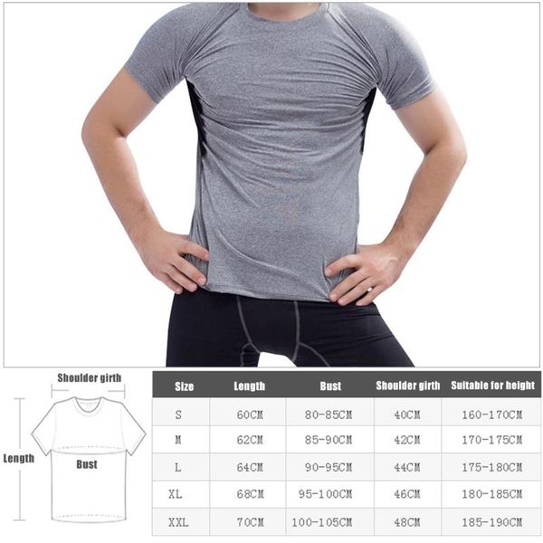 

running jerseys sports t-shirt moisture wicking short-sleeved fitness training clothes for men women outdoor accessories, Black;blue