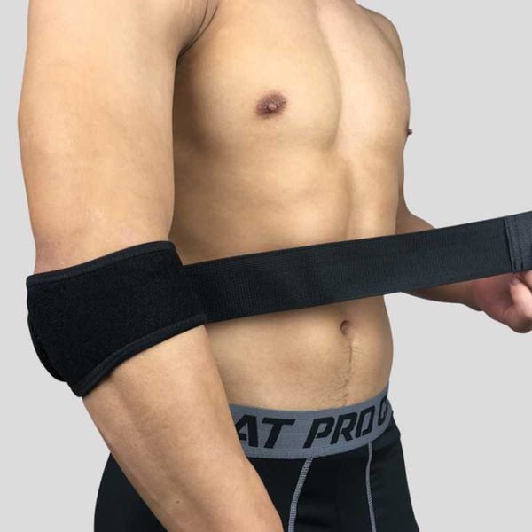 

outdoor sports elbow support sleeve brace protector & knee pads, Black;gray