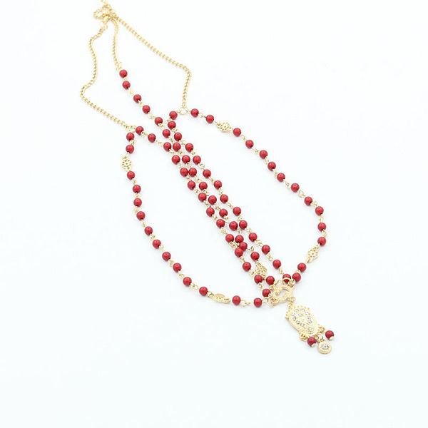 

hair clips & barrettes vintage simulated pearl beads golden chain crystal medal pendant boho style headbands fashion bohemia jewelry women, Golden;silver